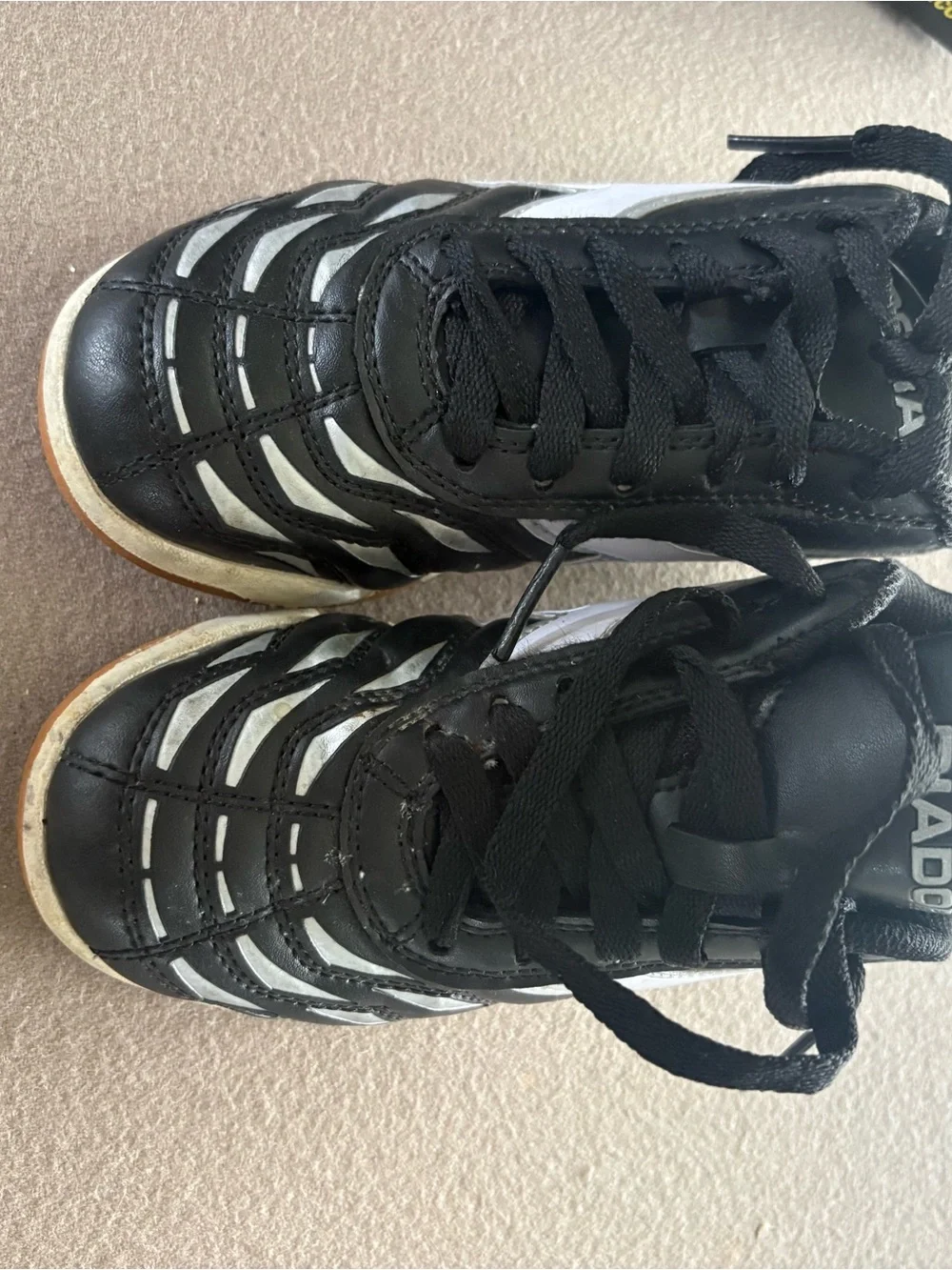 Diadora Kids Black Lace-Up Sneakers